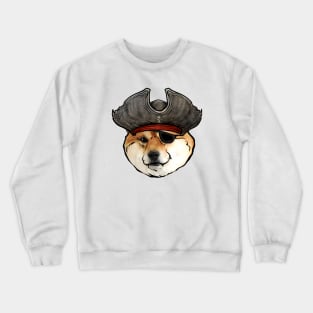 Shiba Inu Pirate Crewneck Sweatshirt